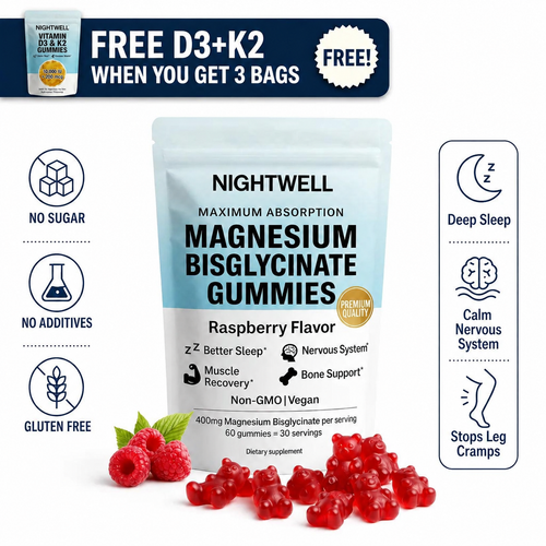 Nightwell magnesium bisglycinate gummies