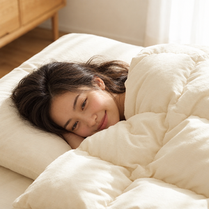 Woman sleeping peacefully