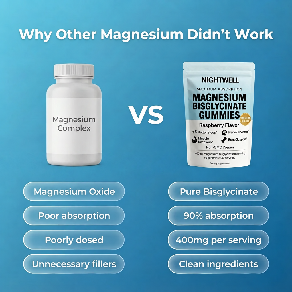 Why other magnesium didn't work